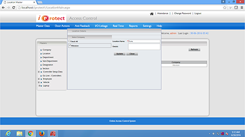 iProtect Module wise features location